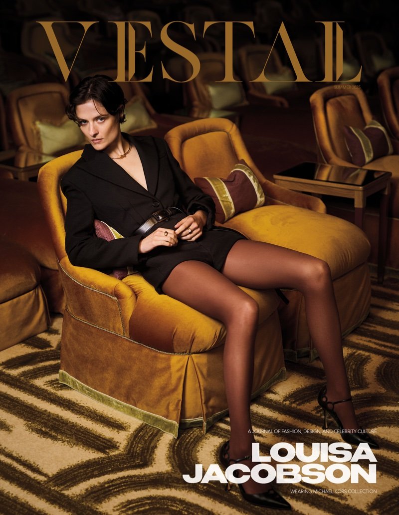 Louisa Jacobson Brings Brilliance and Grace to Vestal Magazine’s 2025 Cover