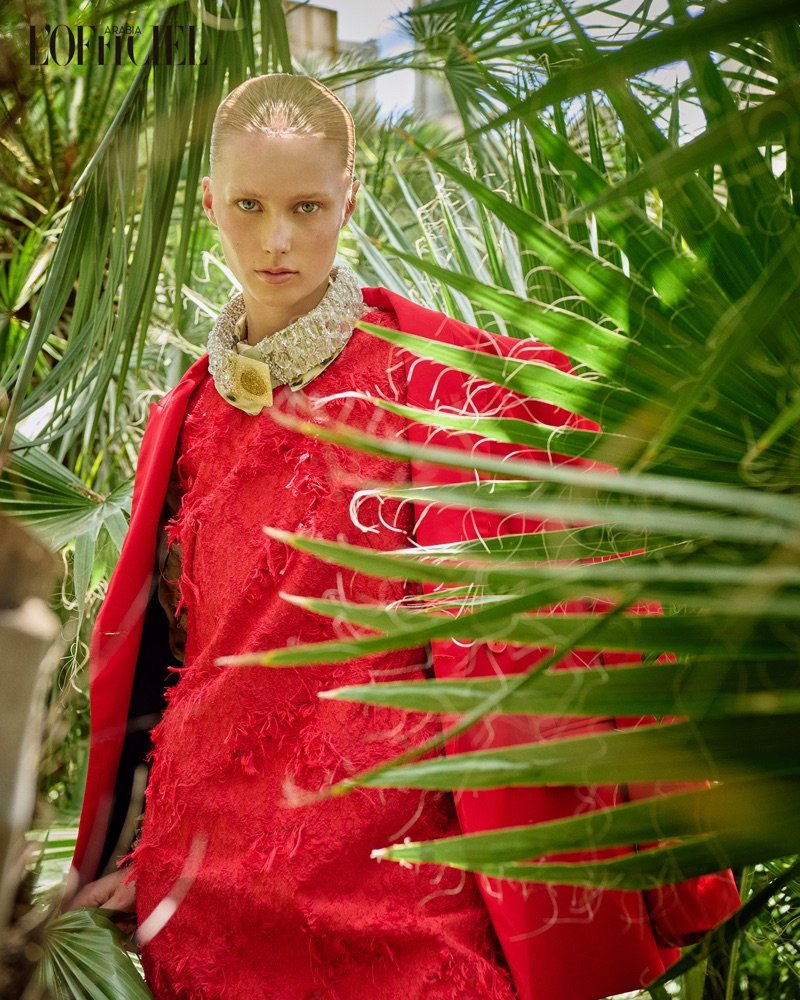 A Dance Between Fashion and Nature: L’Officiel Arabia’s Tropical Story