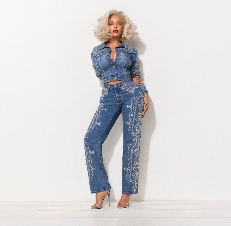 Beyoncé and Levi’s Ride Into the Sunset With “The Denim Cowboy”